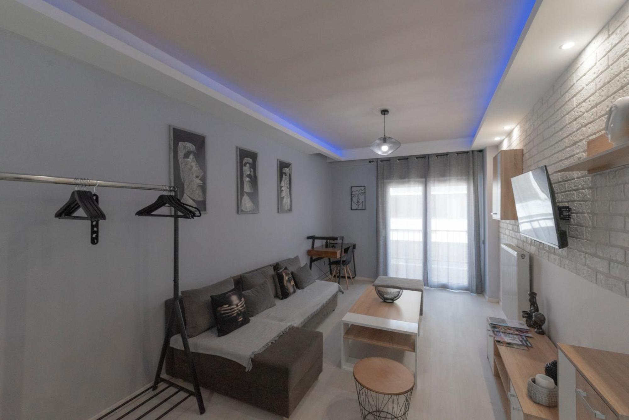 Vip Apt. Pezodromos Kalamarias Tesalonika Bagian luar foto