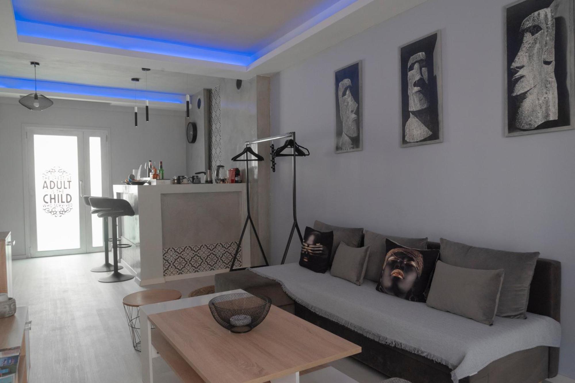 Vip Apt. Pezodromos Kalamarias Tesalonika Bagian luar foto
