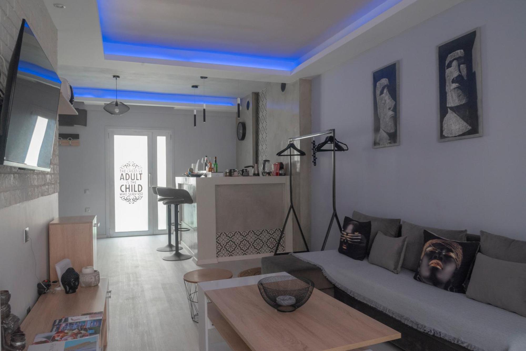 Vip Apt. Pezodromos Kalamarias Tesalonika Bagian luar foto
